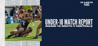 Under-18 Match Report: Round 15 vs Central District